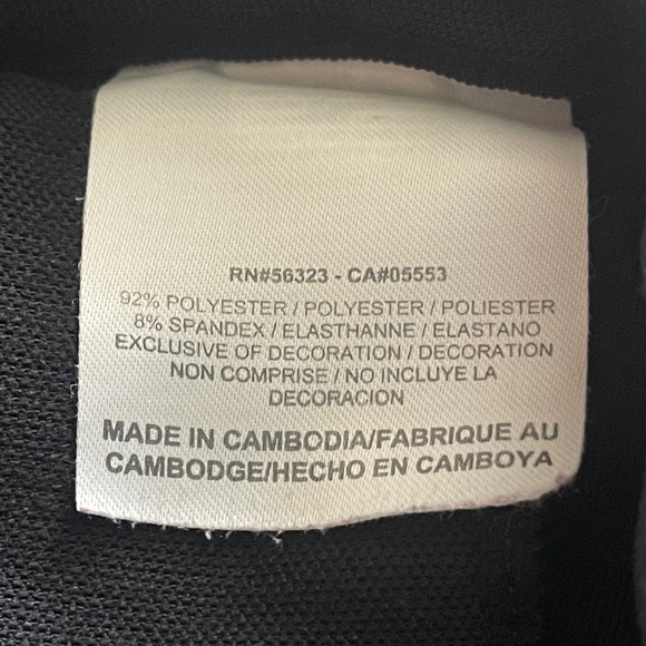 Nike Dri-Fit Black Biker Shorts - Picture 7 of 8